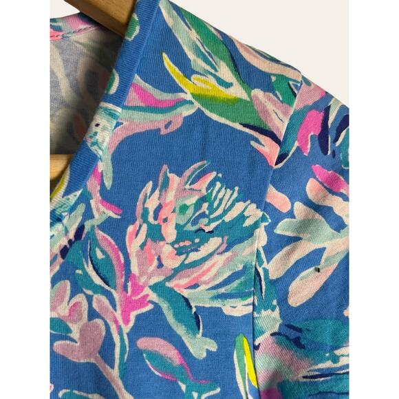 Lilly Pulitzer Beacon Printed Scoop Neck Mini Dress in All Together Now Size XS - Picture 2 of 9